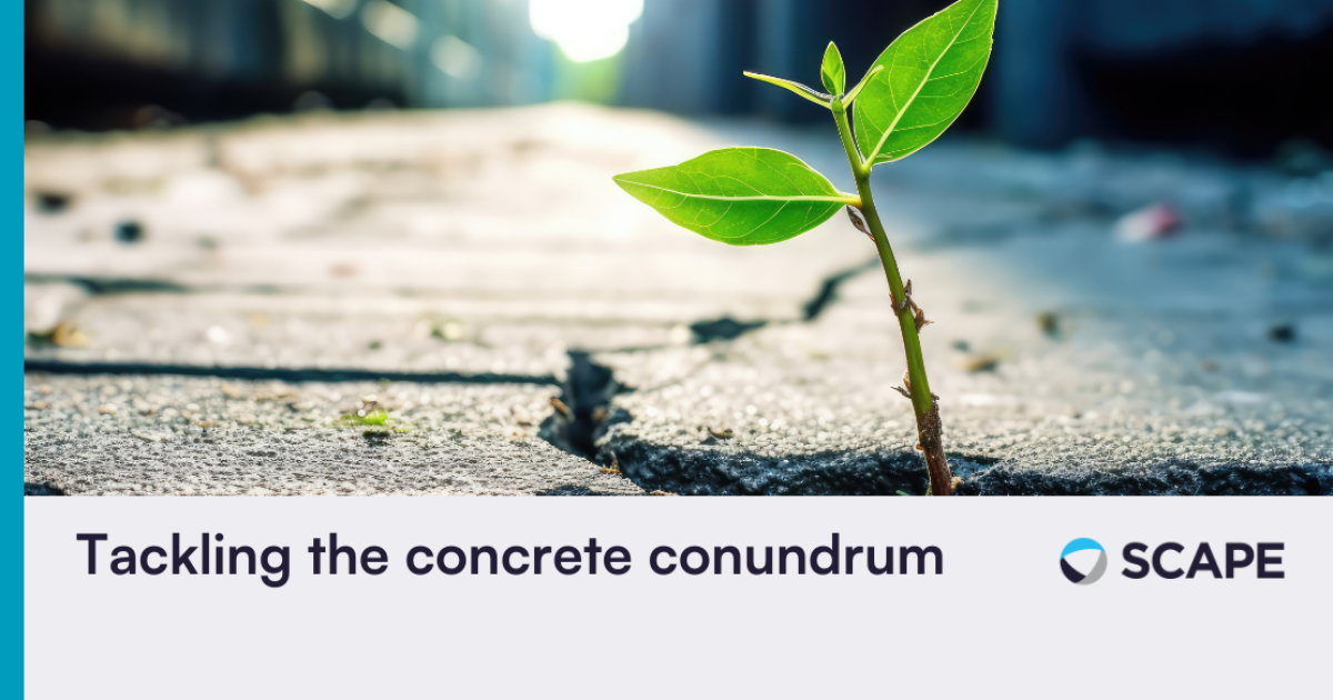 Tackling the concrete conundrum | SCAPE